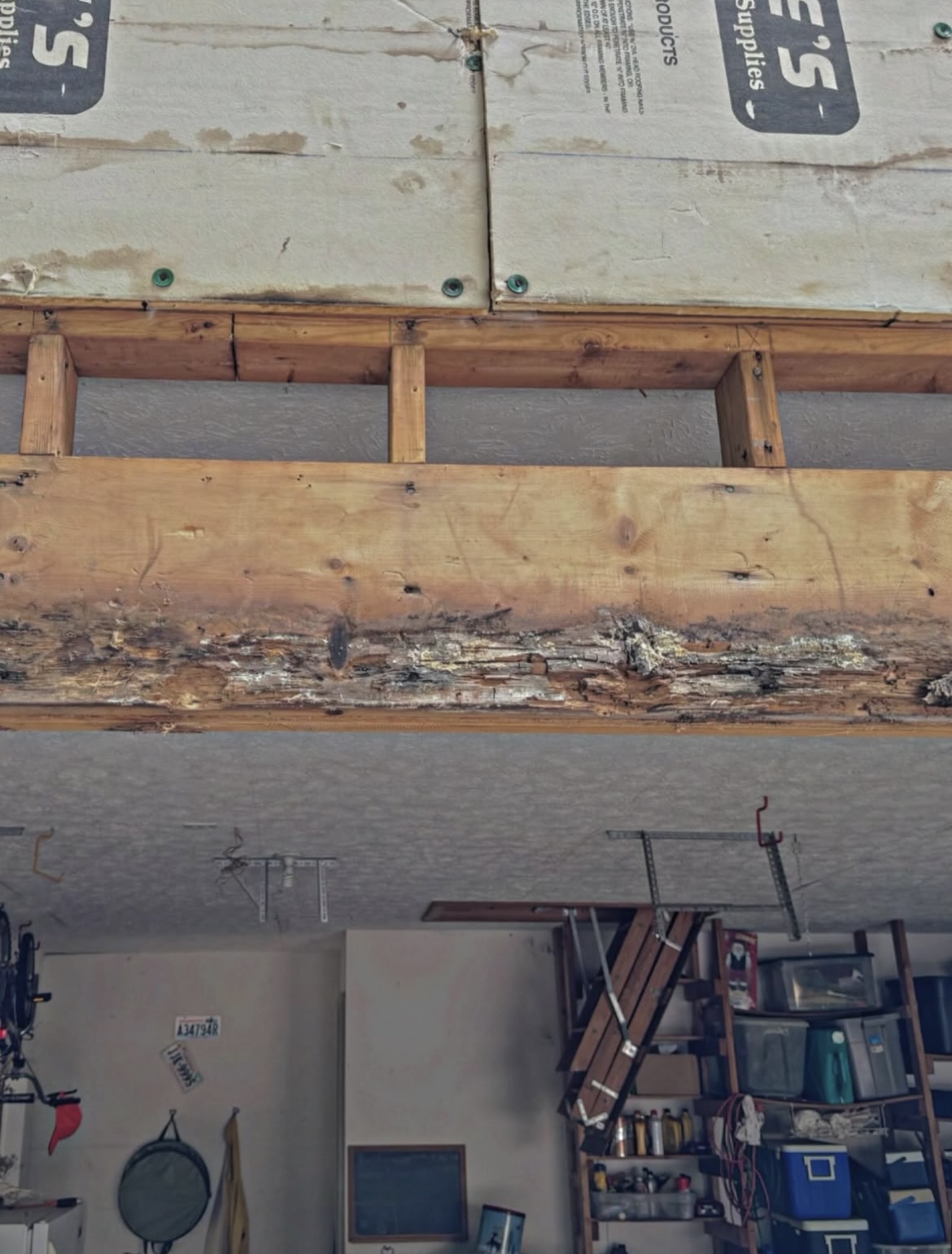 Garage sidewall project photo