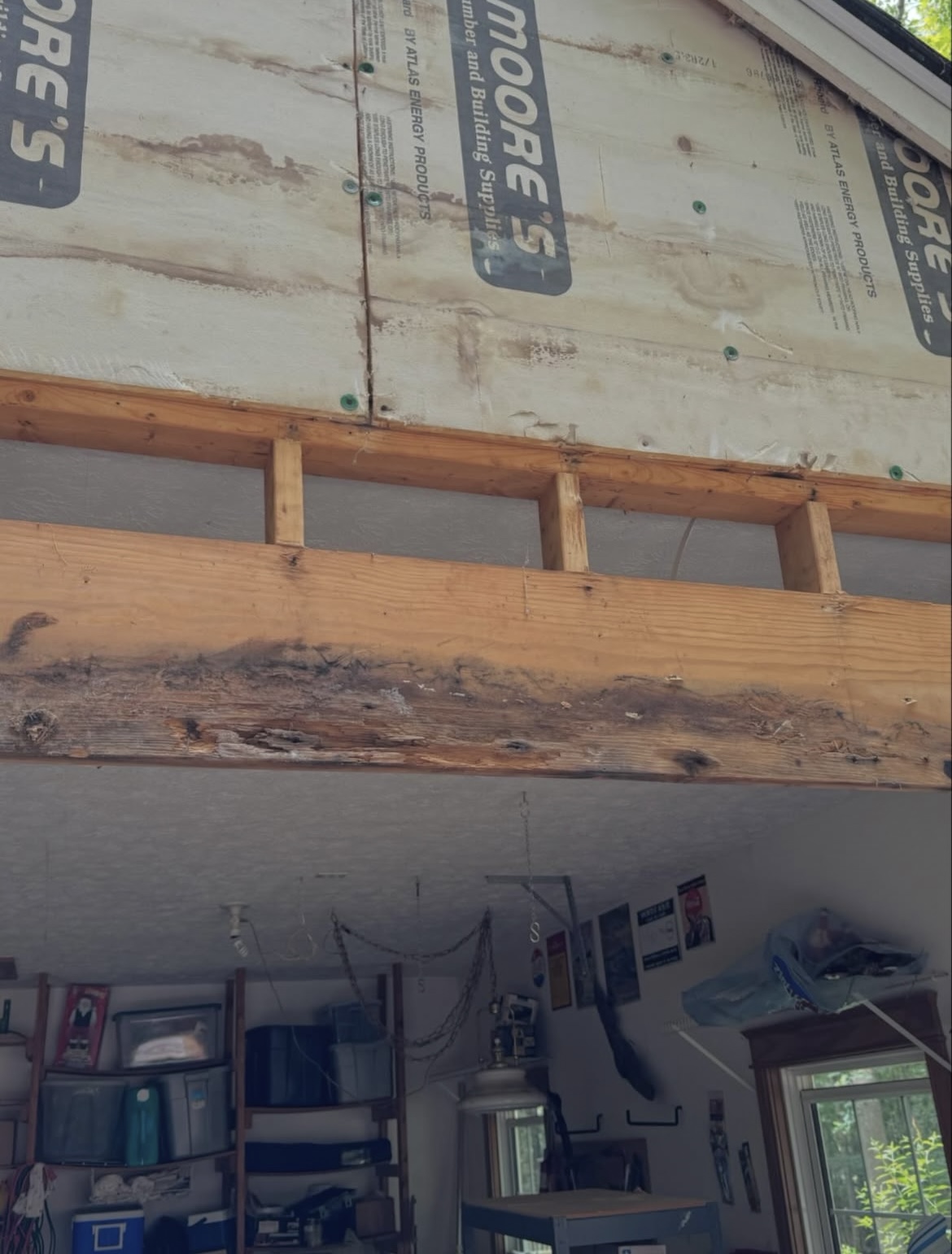 Garage sidewall project photo