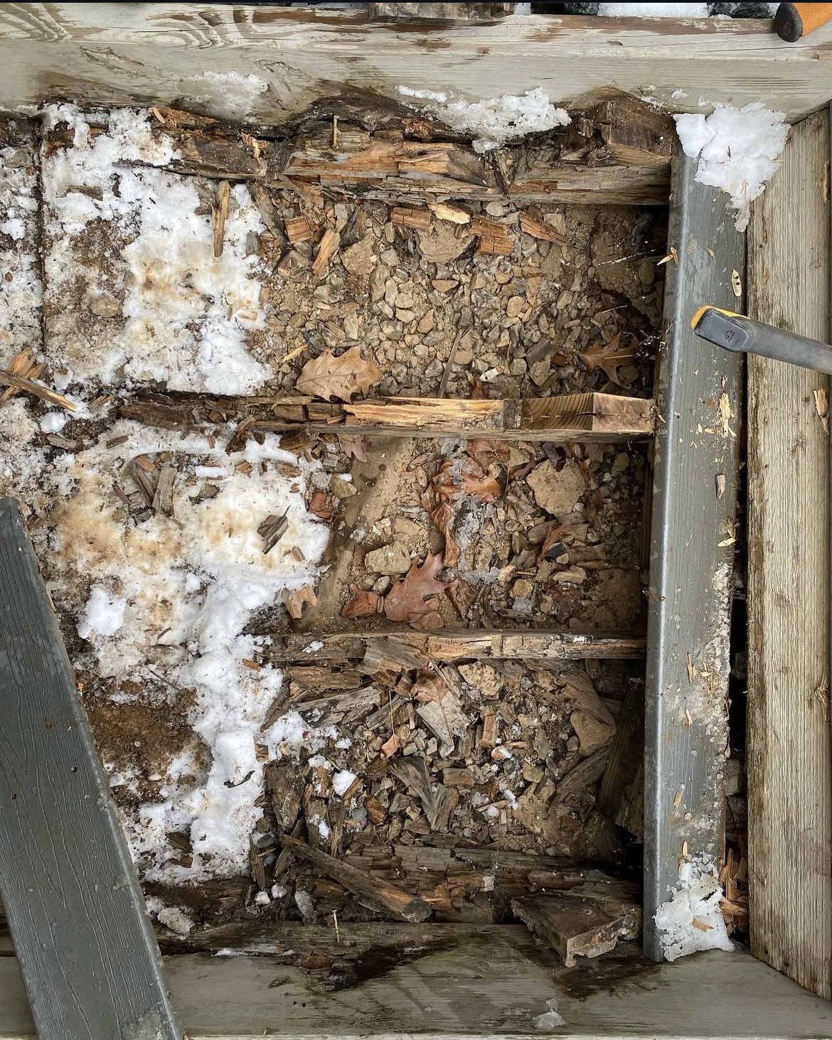 New stairs project photo