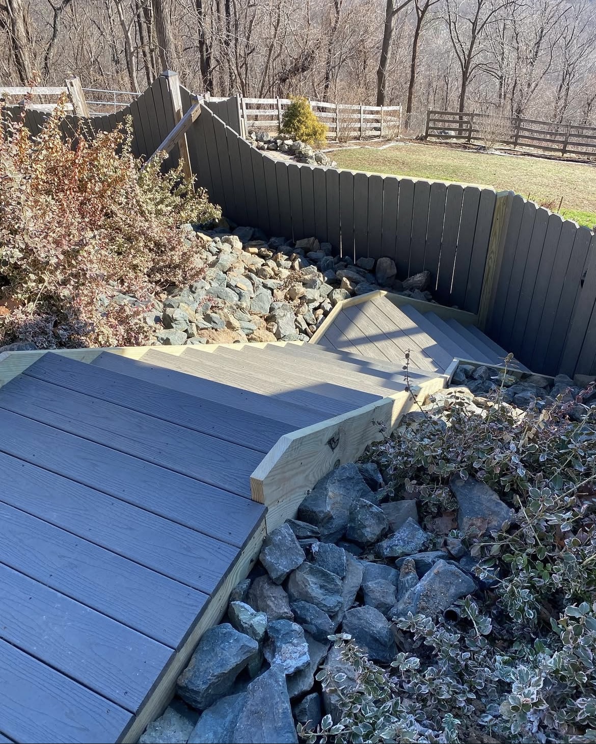 New stairs project photo